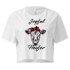 Ladies Festival Cali Crop Top Tee