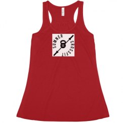 Ladies Flowy Racerback Tank