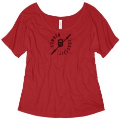 Ladies Flowy Slouchy Tee