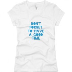 Ladies Slim Fit Basic Promo Jersey Tee