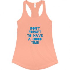 Ladies Slim Fit Racerback Tank Top