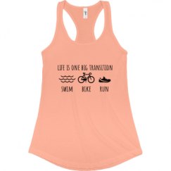 Ladies Slim Fit Racerback Tank Top