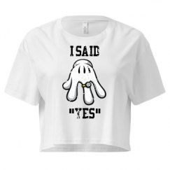 Ladies Festival Cali Crop Top Tee