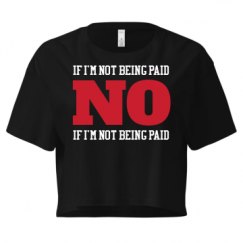 Ladies Festival Cali Crop Top Tee