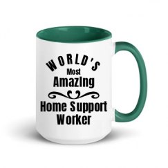 15oz Ceramic Mug with Color Inside