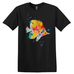 Butterfly Fish Butterfly Fish Watercolor Painting