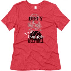 Ladies Relaxed Fit Super Soft Triblend Tee