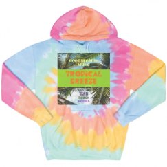 Unisex Tie-Dye Fleece Hoodie