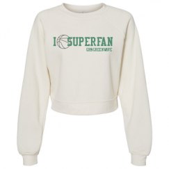 Women's Raglan Pullover Fleece