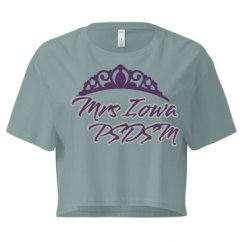 Ladies Festival Cali Crop Top Tee