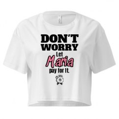 Ladies Festival Cali Crop Top Tee