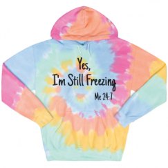 Unisex Tie-Dye Fleece Hoodie