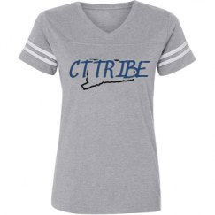 Ladies Relaxed Fit Vintage Sports Tee
