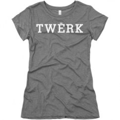 Ladies Slim Fit Super Soft Triblend Tee