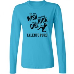 Ladies Relaxed Fit Basic Long Sleeve Tee