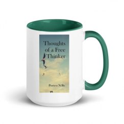 15oz Ceramic Mug with Color Inside