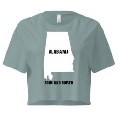 Ladies Festival Cali Crop Top Tee