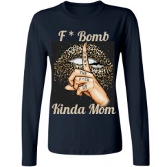 Ladies Relaxed Fit Basic Long Sleeve Tee