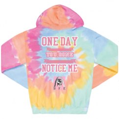 Unisex Tie-Dye Fleece Hoodie