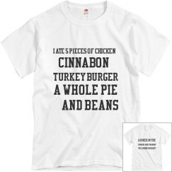 My diet t-shirt