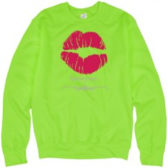Unisex Neon Crewneck Sweatshirt