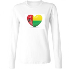 Ladies Relaxed Fit Basic Long Sleeve Tee