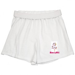 Slim Fit Cheer Shorts