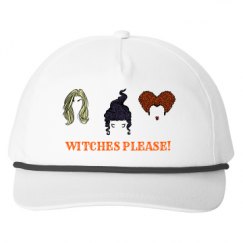 Snapback Five-Panel Rope Hat