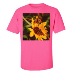 Unisex Ultra Cotton Safety Neon Crewneck Tee