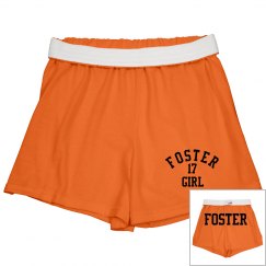 Foster Girl Gold Cheer Shorts