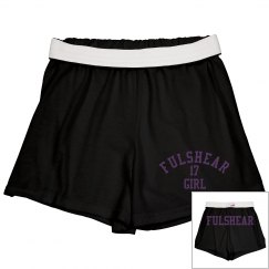 FULSHEAR GIRL BLACK CHEER SHORTS