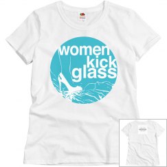 Women Kick Glass Logo Tee