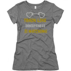 Ladies Slim Fit Super Soft Triblend Tee