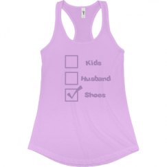 Ladies Slim Fit Racerback Tank Top