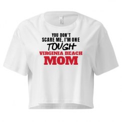 Ladies Festival Cali Crop Top Tee