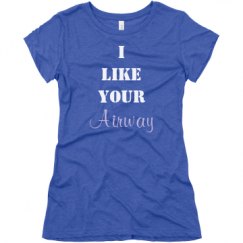 Ladies Slim Fit Super Soft Triblend Tee