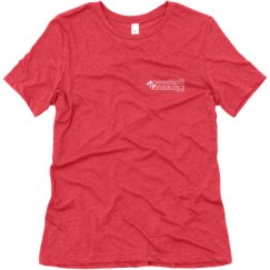 Ladies Relaxed Fit Super Soft Triblend Tee