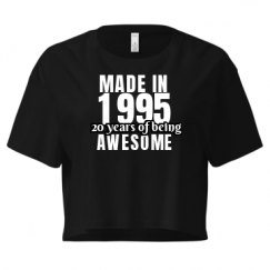 Ladies Festival Cali Crop Top Tee