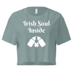 Ladies Festival Cali Crop Top Tee