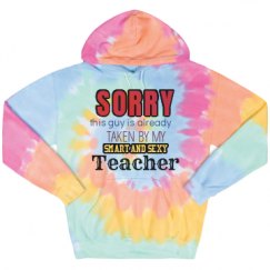 Unisex Tie-Dye Fleece Hoodie