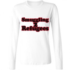 Ladies Relaxed Fit Basic Long Sleeve Tee