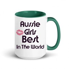 15oz Ceramic Mug with Color Inside