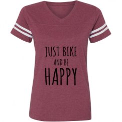 Ladies Relaxed Fit Vintage Sports Tee