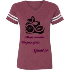 Ladies Relaxed Fit Vintage Sports Tee