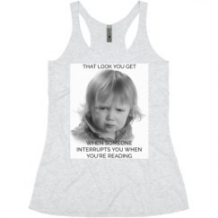 Ladies Slim Fit Super Soft Racerback Triblend Tank