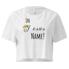 Ladies Festival Cali Crop Top Tee