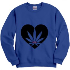 Unisex Film and Foil Crewneck Sweatshirt