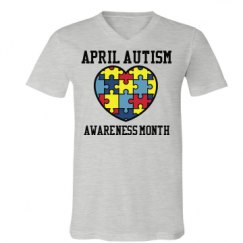 Unisex V-Neck Jersey Tee