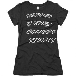 Ladies Slim Fit Super Soft Triblend Tee