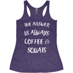 Ladies Slim Fit Super Soft Racerback Triblend Tank